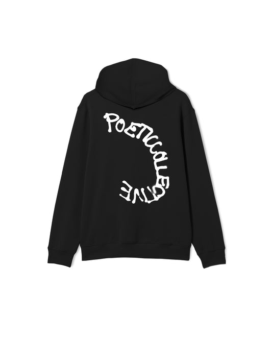 Spray Hoodie - Black