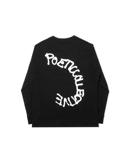Spray Long Sleeve - Black