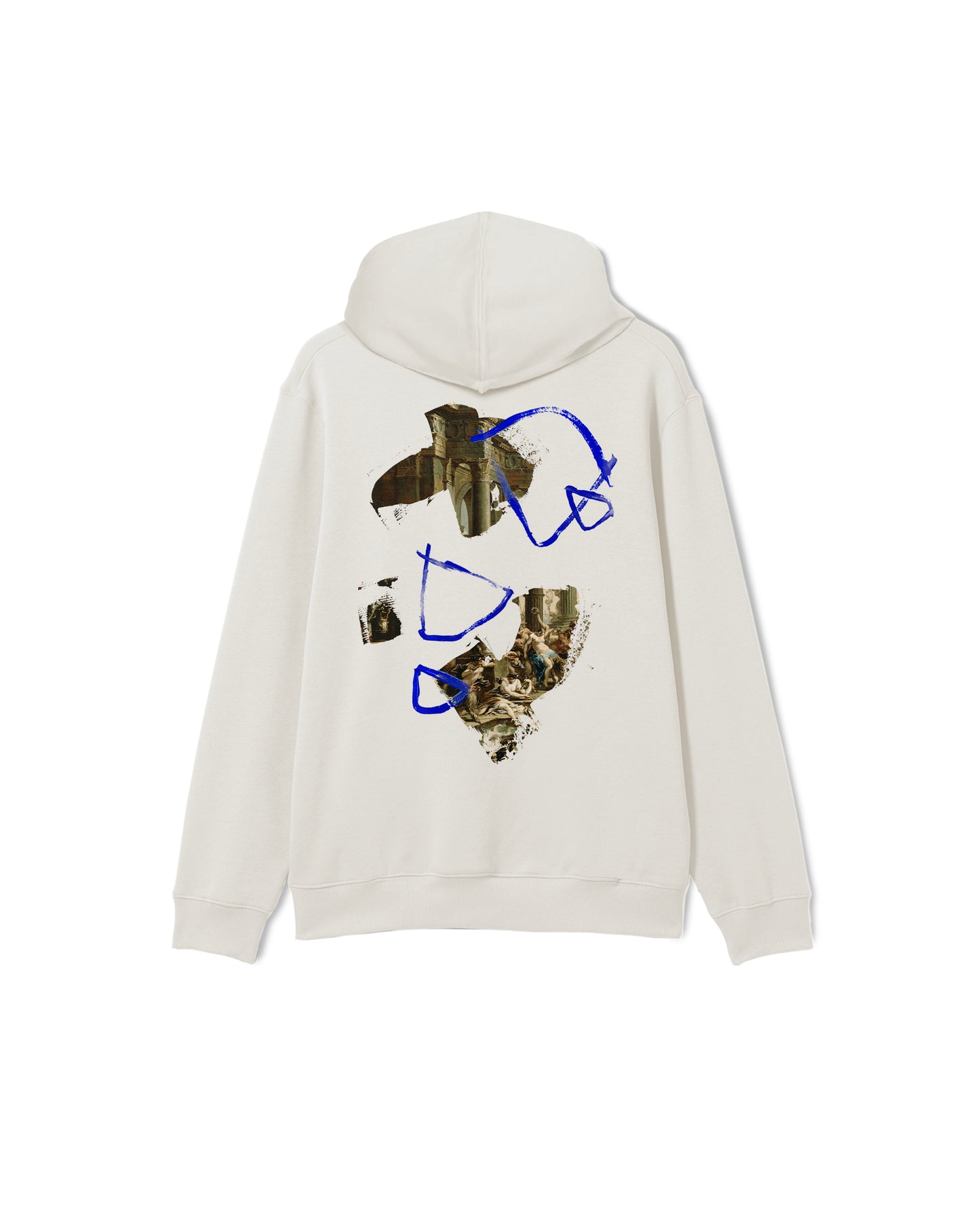 Strokes hoodie - Ivory