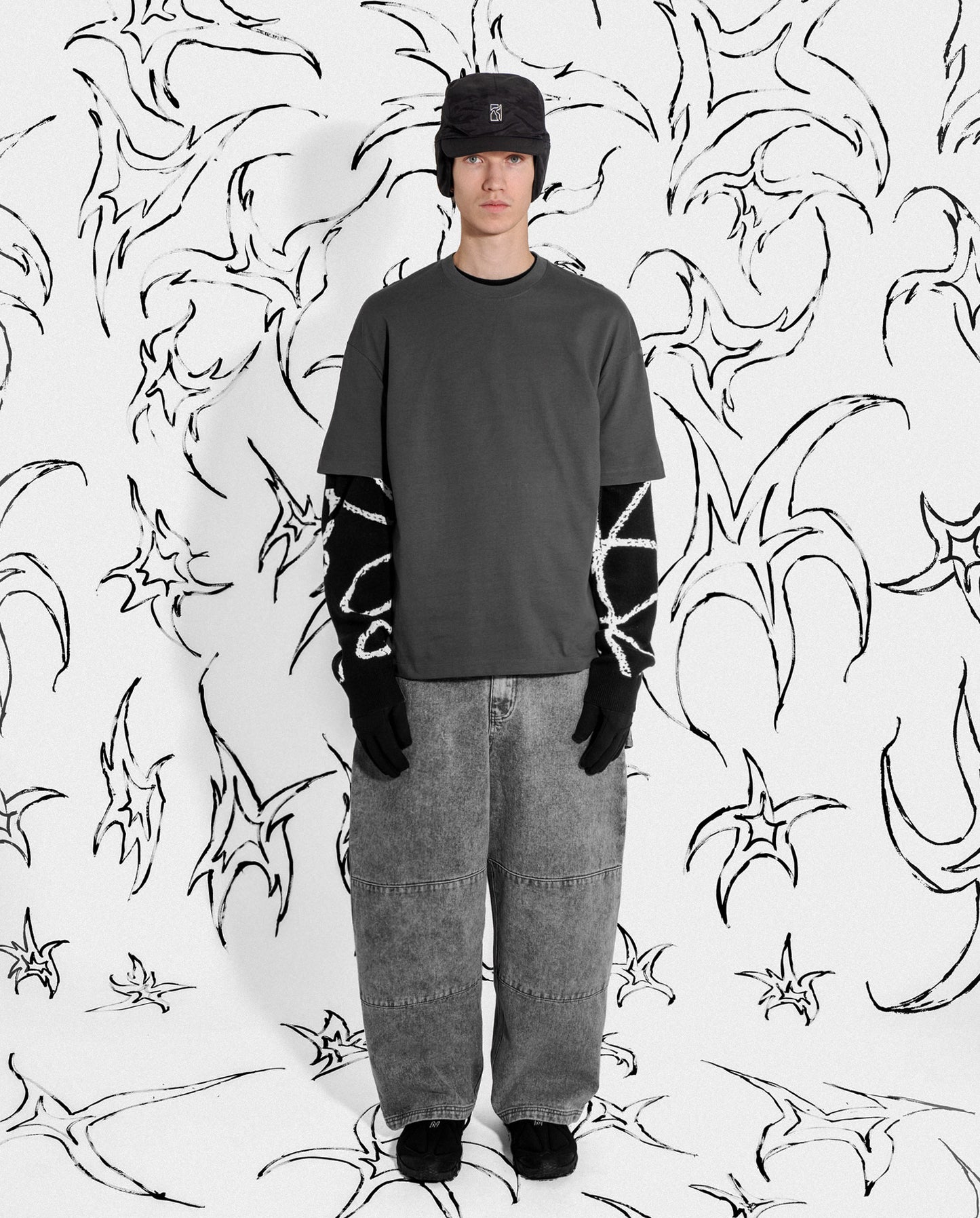 Sculptor Pant - Grey Denim Wash
