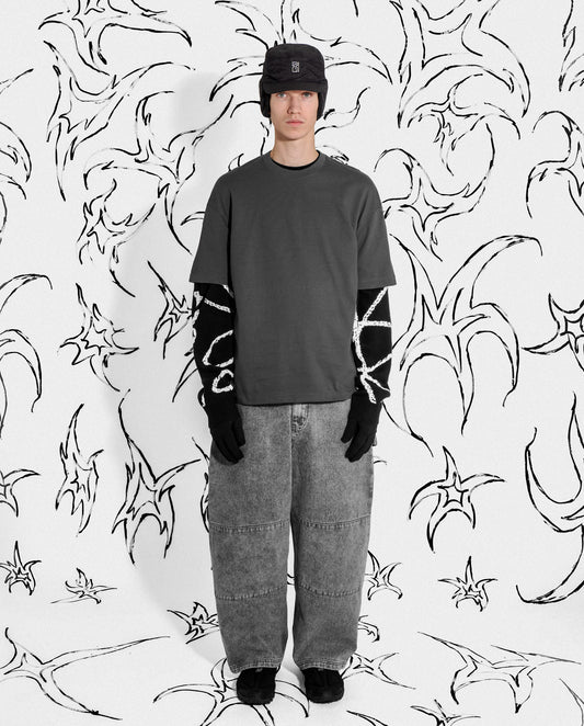Sculptor Pant - Grey Denim Wash