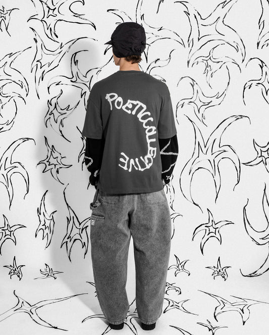 Spray T-shirt - Iron Grey