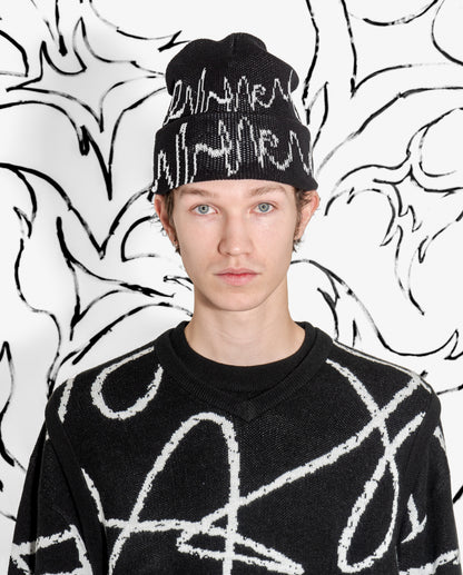 Crayon Beanie - Black
