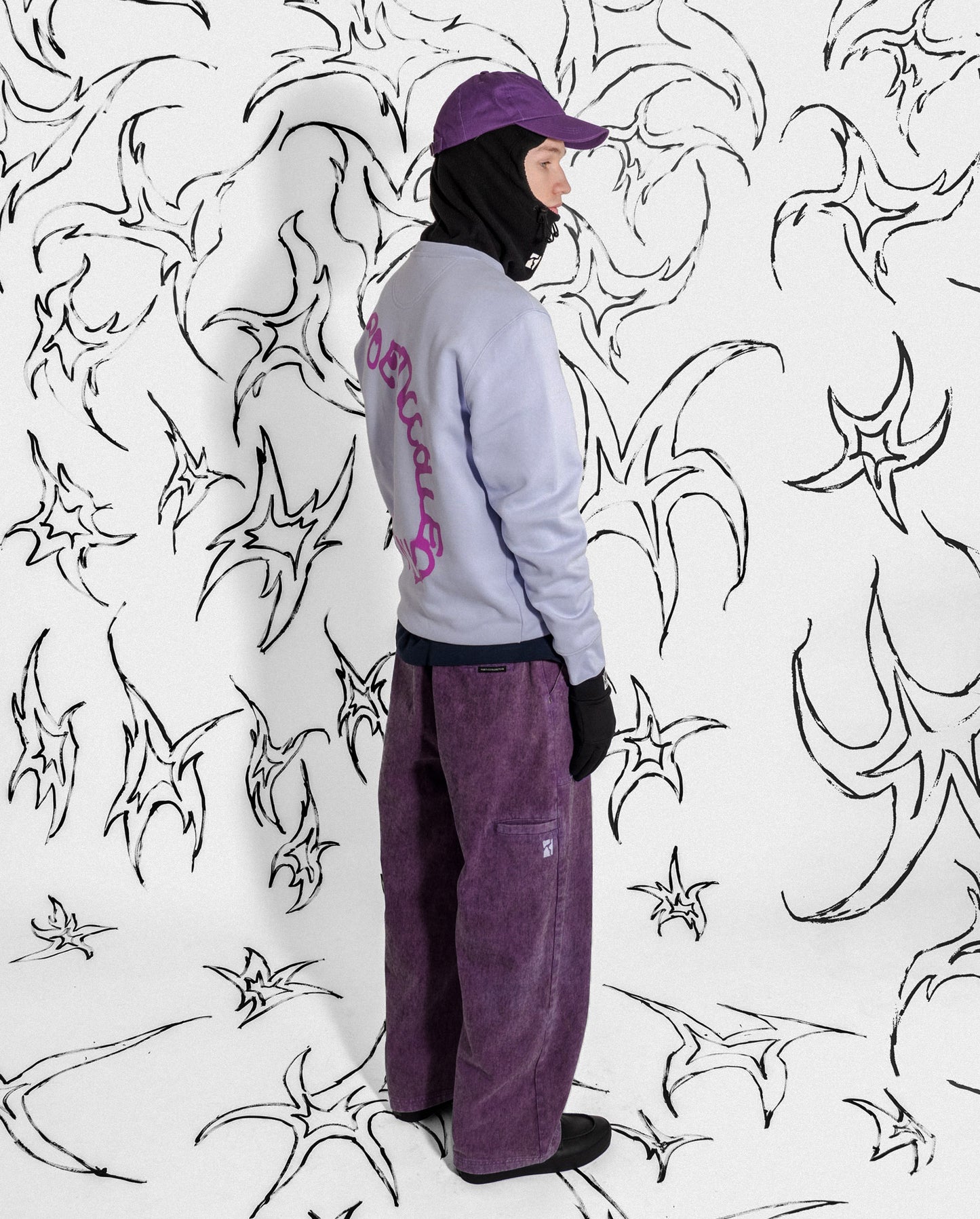 Painter Pant - Purple Acid Denim Wash