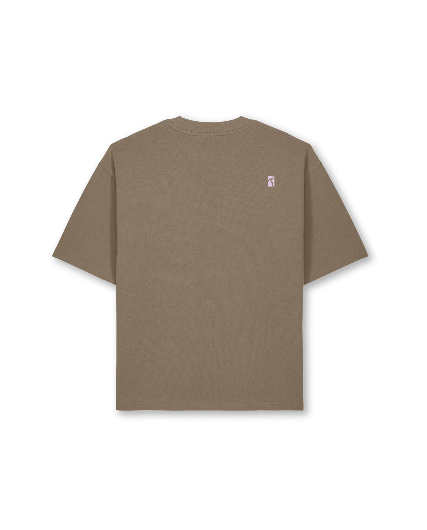 Three Prints T-shirt - Brown