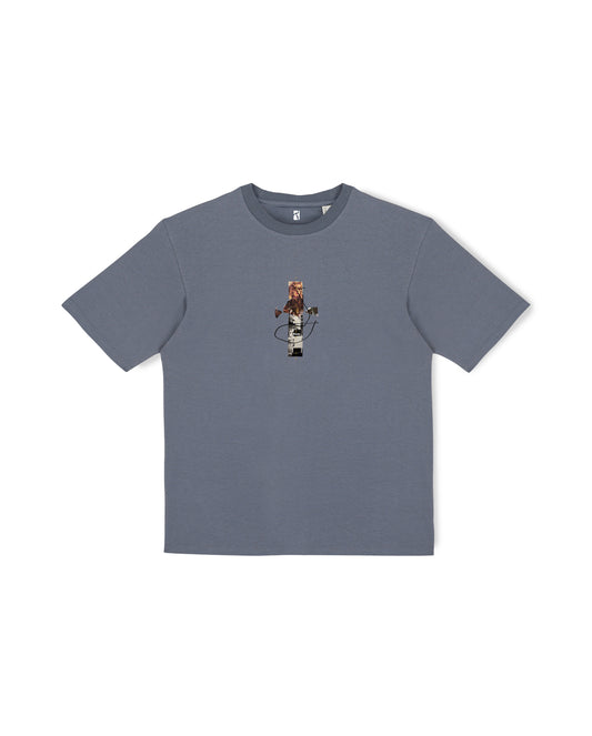 World t-shirt - mineral grey