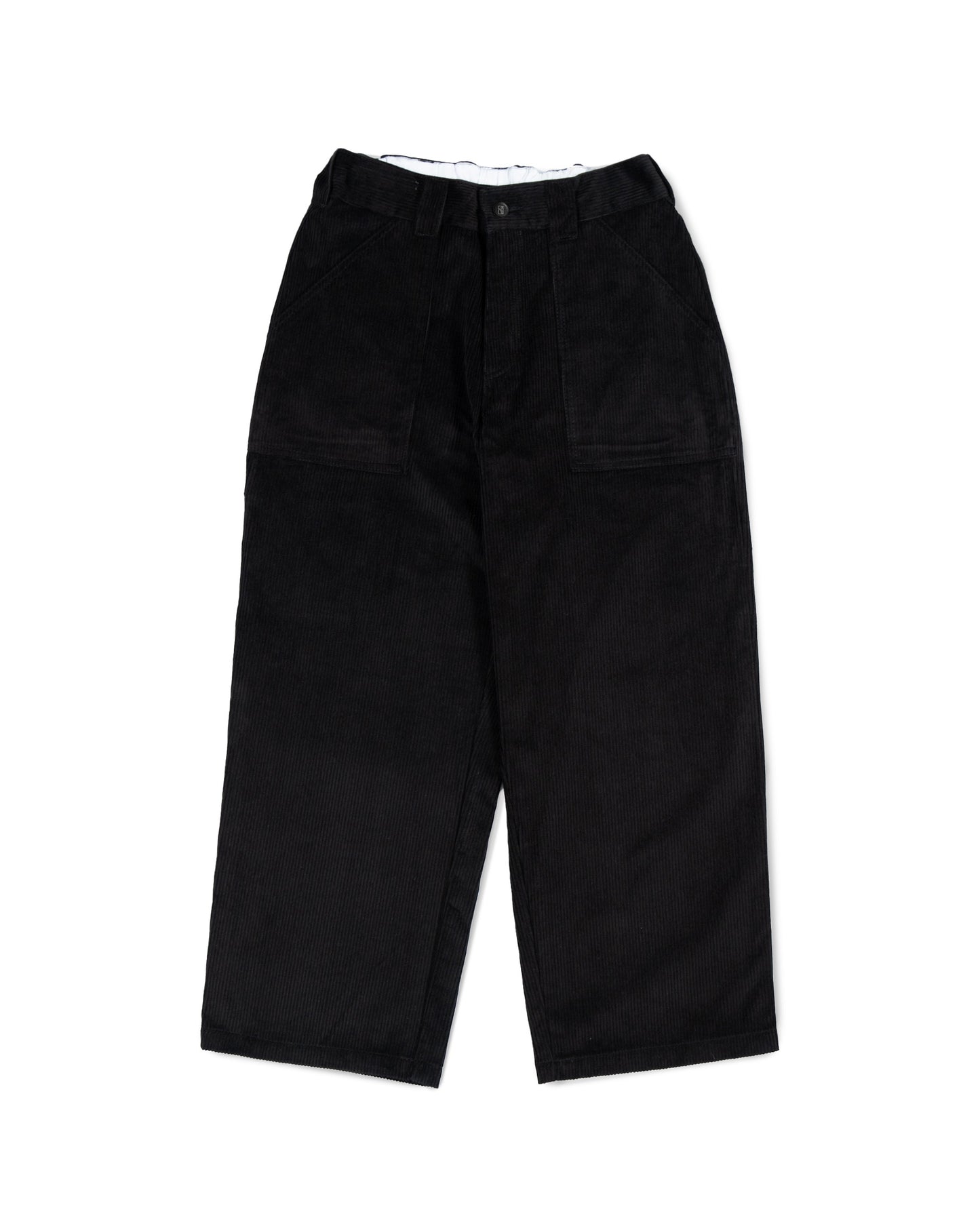 Painter pants / Corduroy – Black – POETICCOLLECTIVE