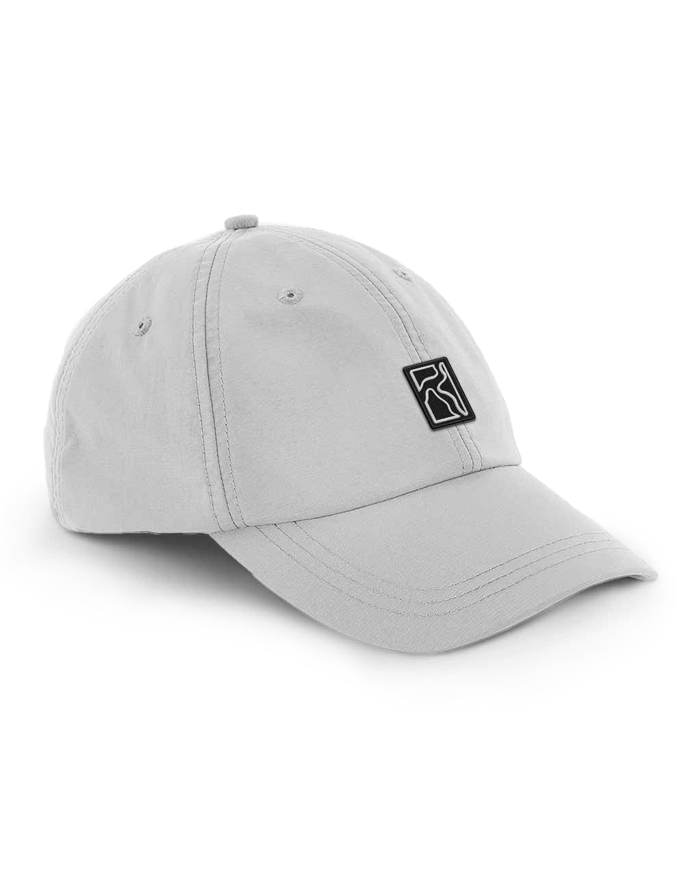 Rubber patch active cap - Grey