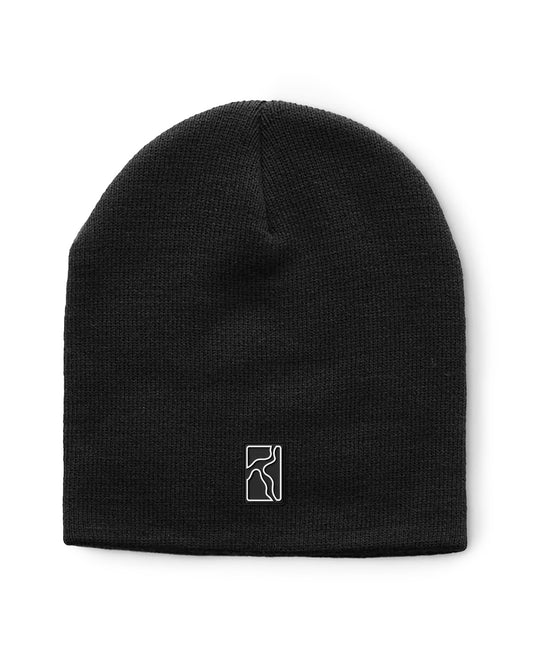 Skull Beanie - Black