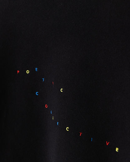 Color Logo Crewneck - Black