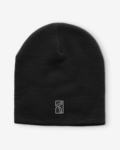 Skull Beanie - Black